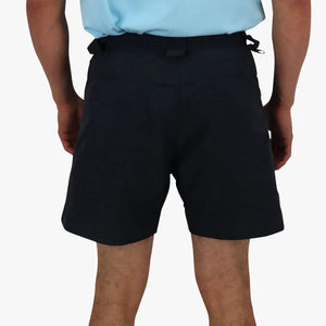 AFTCO MFG Men's Shorts Aftco Original Fishing Shorts -Black || David's Clothing