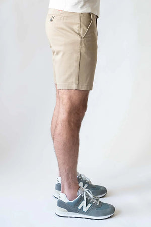 DEVIL DOG Men's Shorts Devil-Dog Chino Short 7" - Putty || David's Clothing