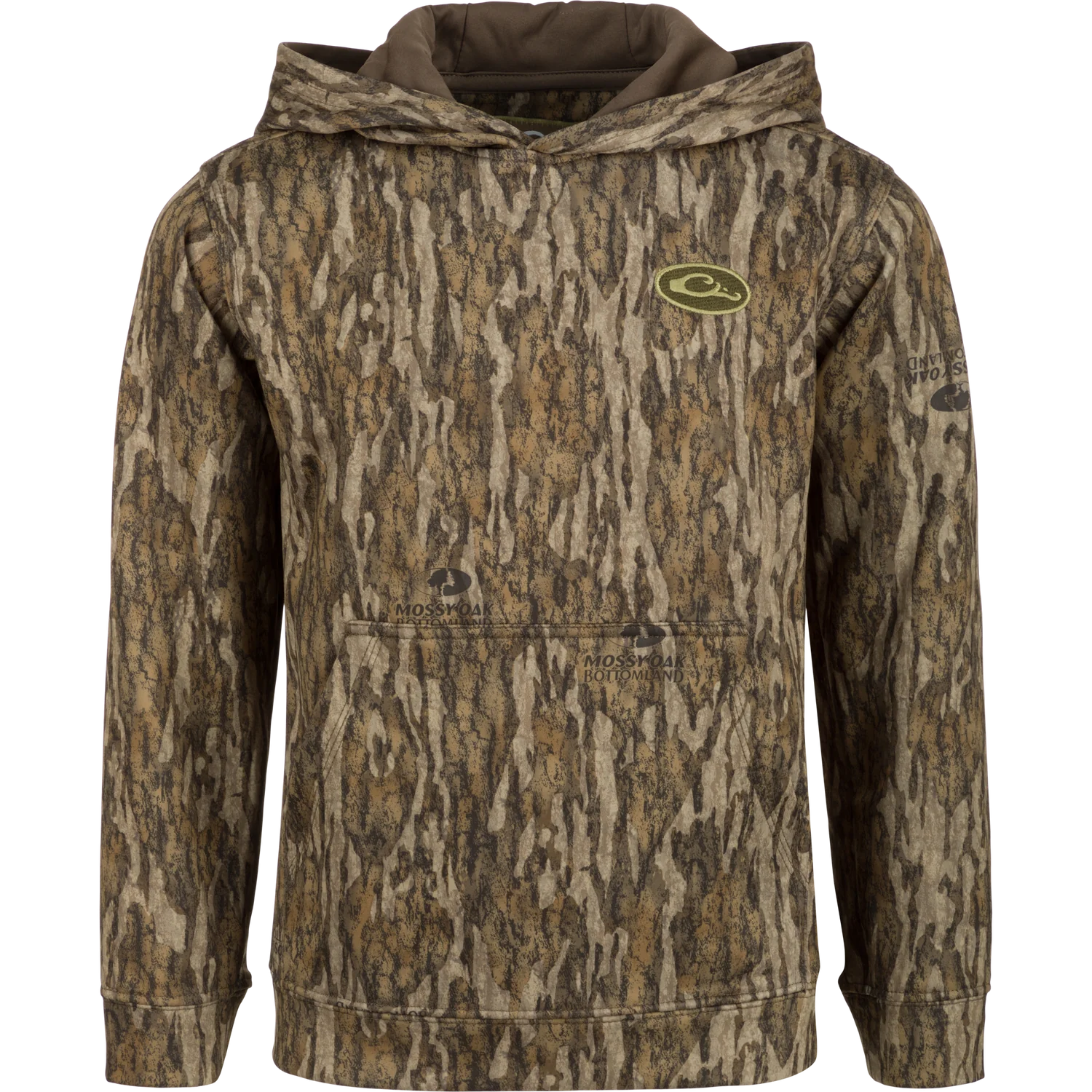 DRAKE CLOTHING CO. Boy's Outerwear OLD SCHOOL CAMO / YS Drake Youth MST Performance Hoodie || David's Clothing DW2290YTH016