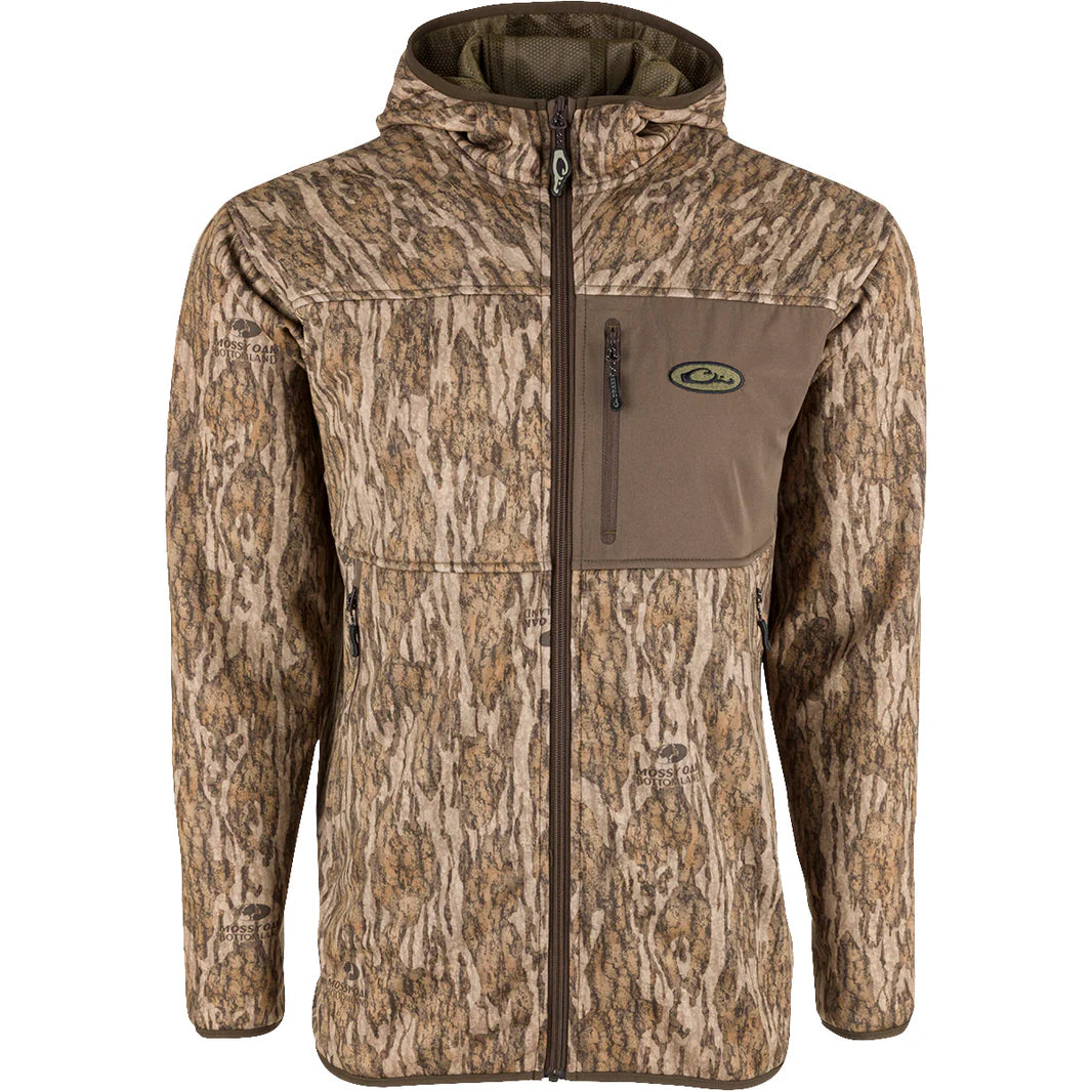 DRAKE CLOTHING CO. Men's Jackets Drake Technical Performance Fleece Full Zip || David's Clothing