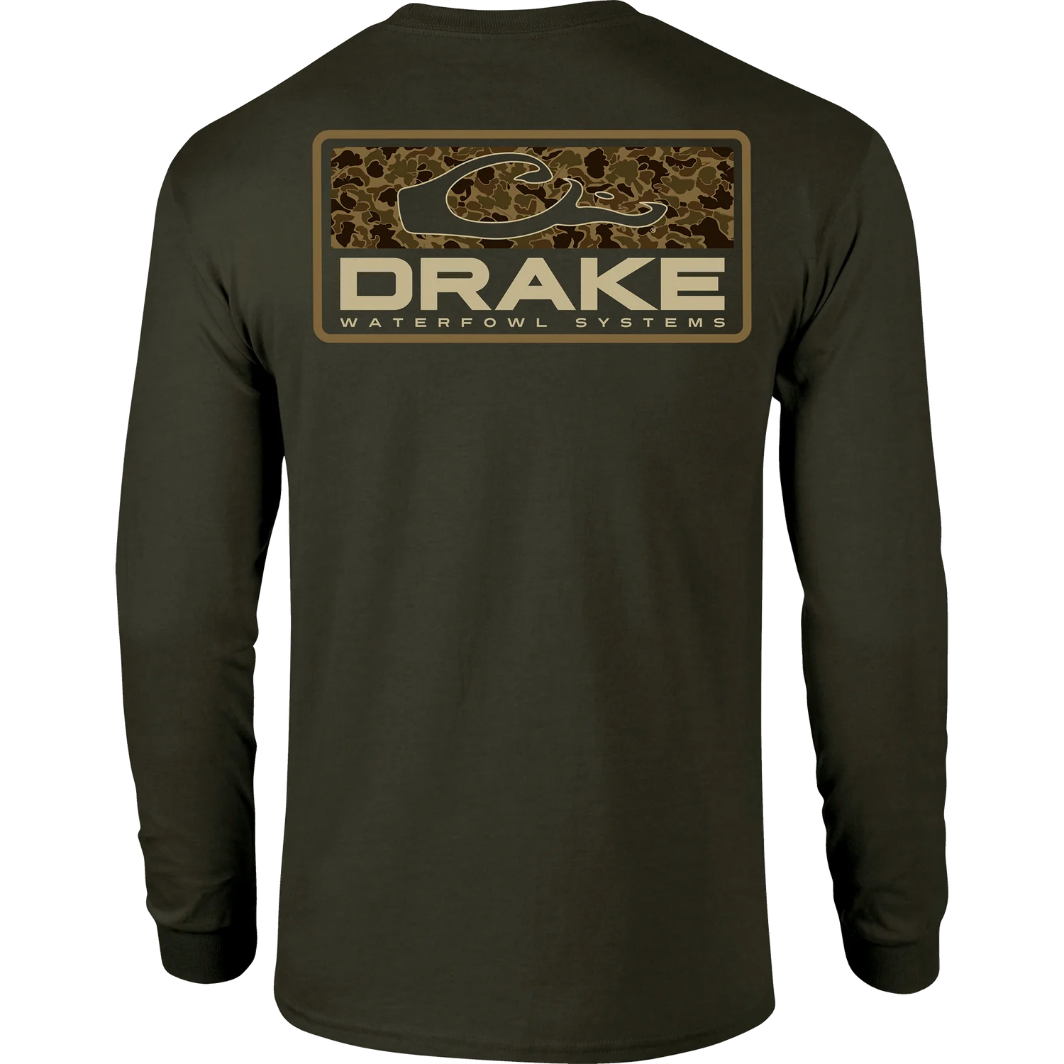 DRAKE CLOTHING CO. Men's Tees Drake Old School Bar Long Sleeve T-Shirt || David's Clothing
