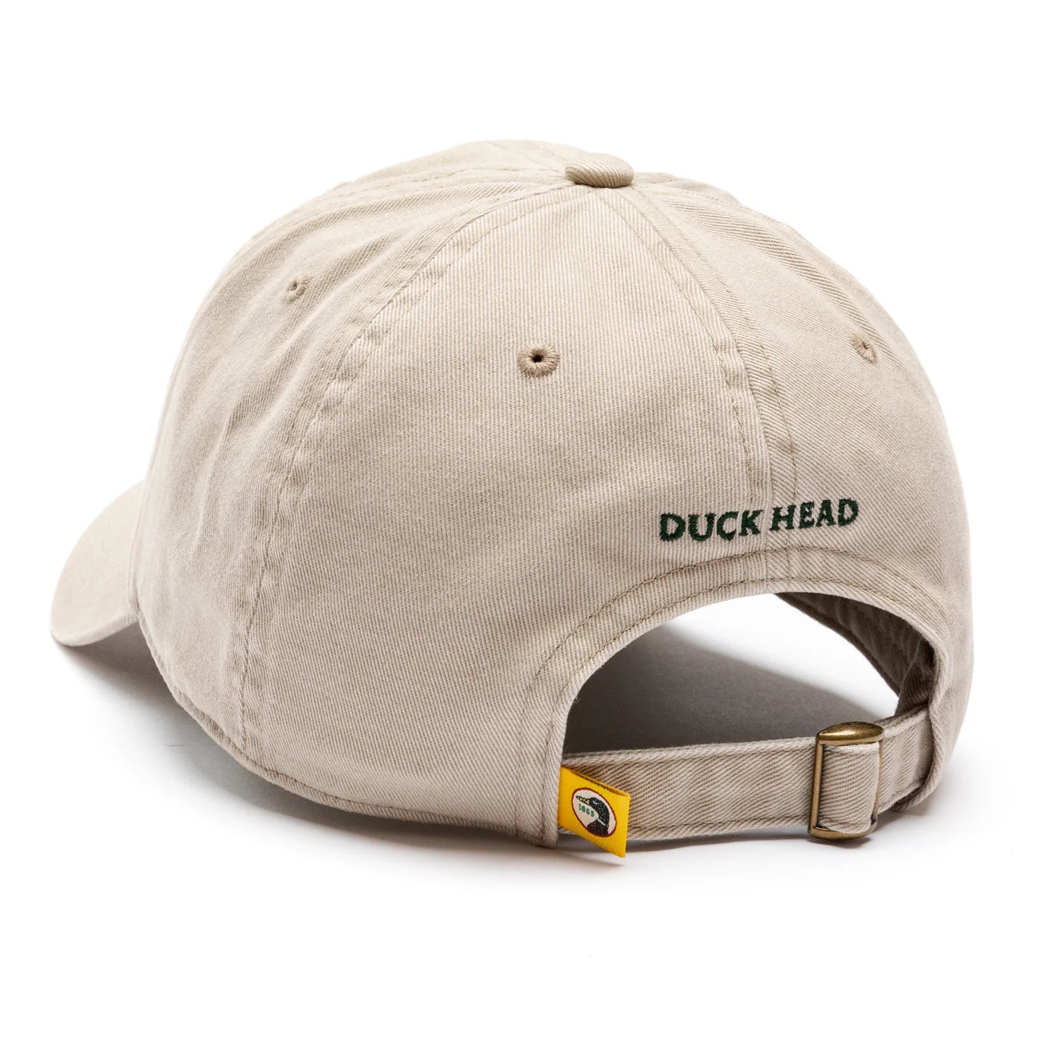 DUCK HEAD Men's Hats STONE Duck Head Embroidered Duck Twill Hat || David's Clothing D41022224