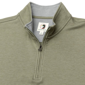 DUCK HEAD Men's Pullover Duck Head Dunmore 1/4 Zip Pullover || David's Clothing