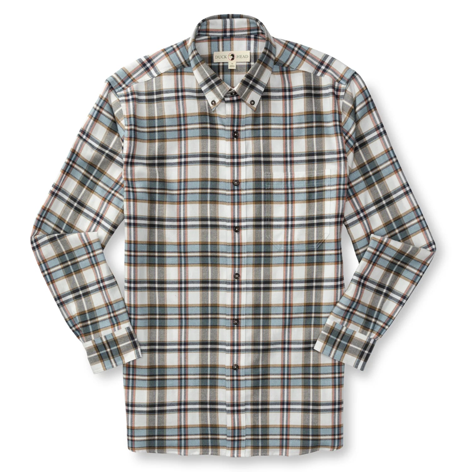 DUCK HEAD Men's Sport Shirt Duck Head Cotton Flannel Sport Shirt || David's Clothing