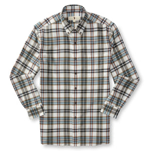 DUCK HEAD Men's Sport Shirt Duck Head Cotton Flannel Sport Shirt || David's Clothing