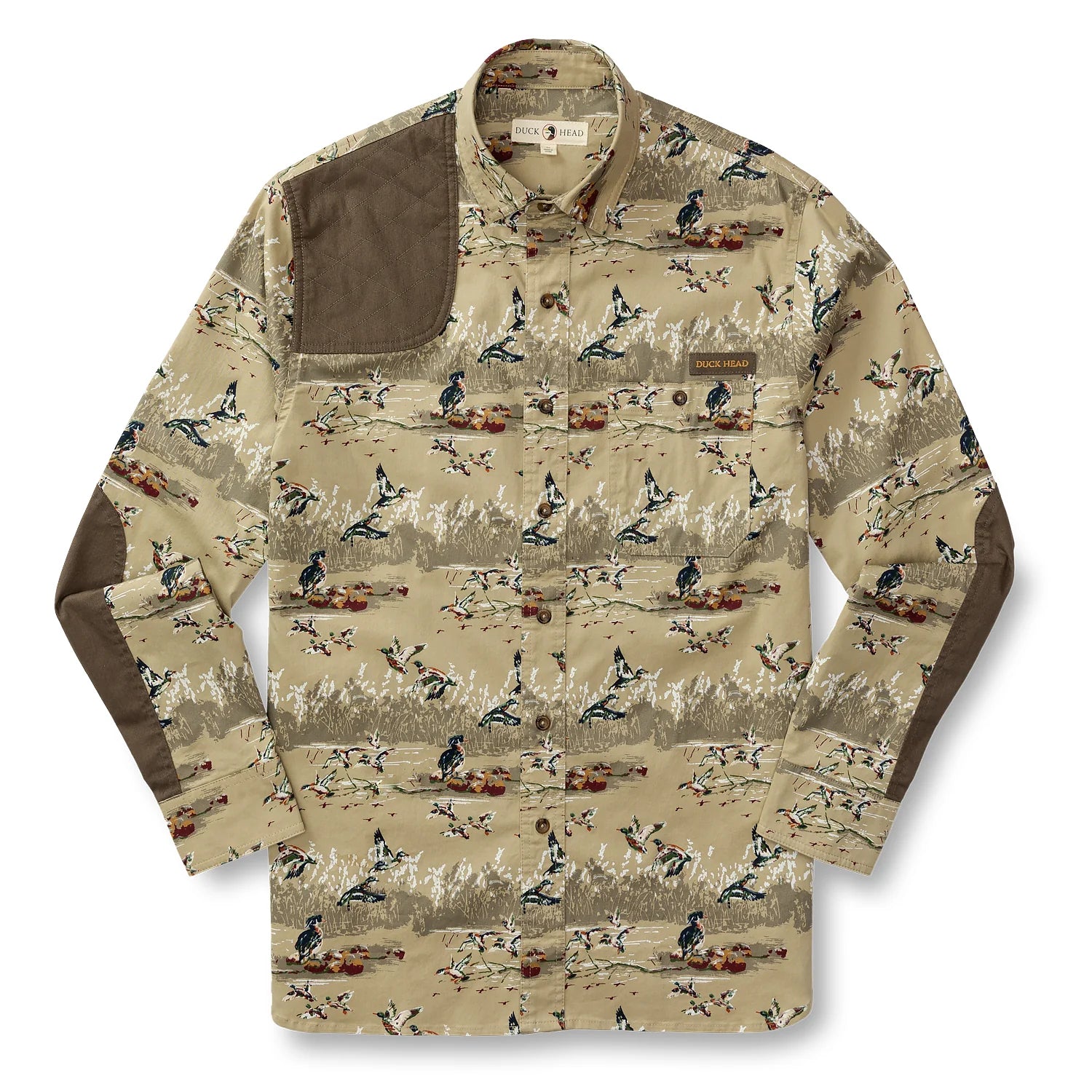 DUCK HEAD Men's Sport Shirt Duck Head Woodland Shooting Shirt || David's Clothing