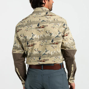 DUCK HEAD Men's Sport Shirt Duck Head Woodland Shooting Shirt || David's Clothing