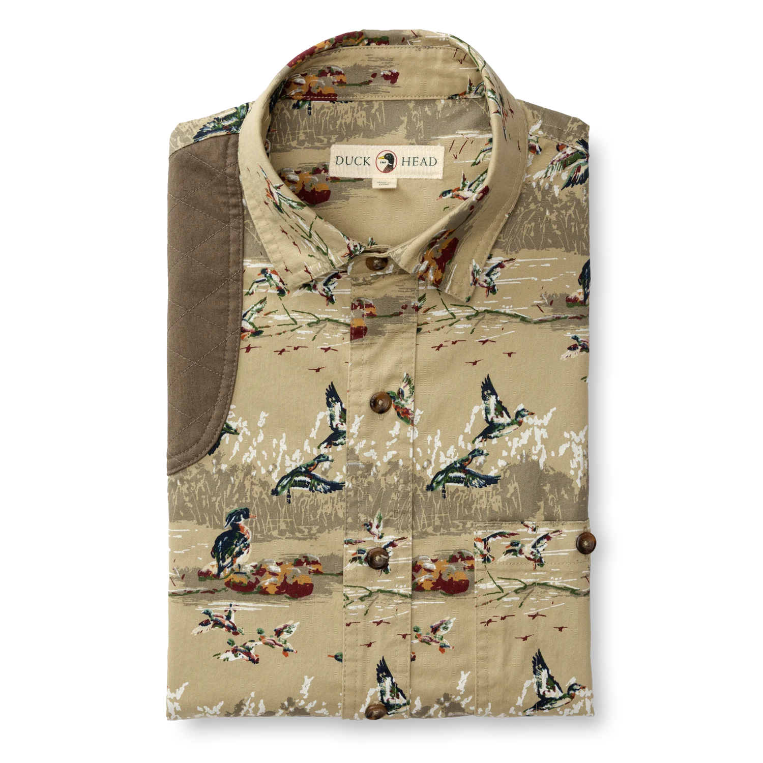 DUCK HEAD Men's Sport Shirt Duck Head Woodland Shooting Shirt || David's Clothing