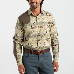 DUCK HEAD Men's Sport Shirt Duck Head Woodland Shooting Shirt || David's Clothing