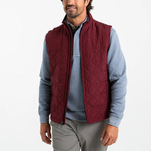 DUCK HEAD Mens Jackets Duck head Fremont Performance Quilted Vest || David's Clothing