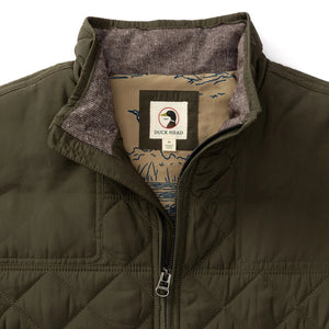 DUCK HEAD Mens Jackets Duck head Fremont Performance Quilted Vest || David's Clothing