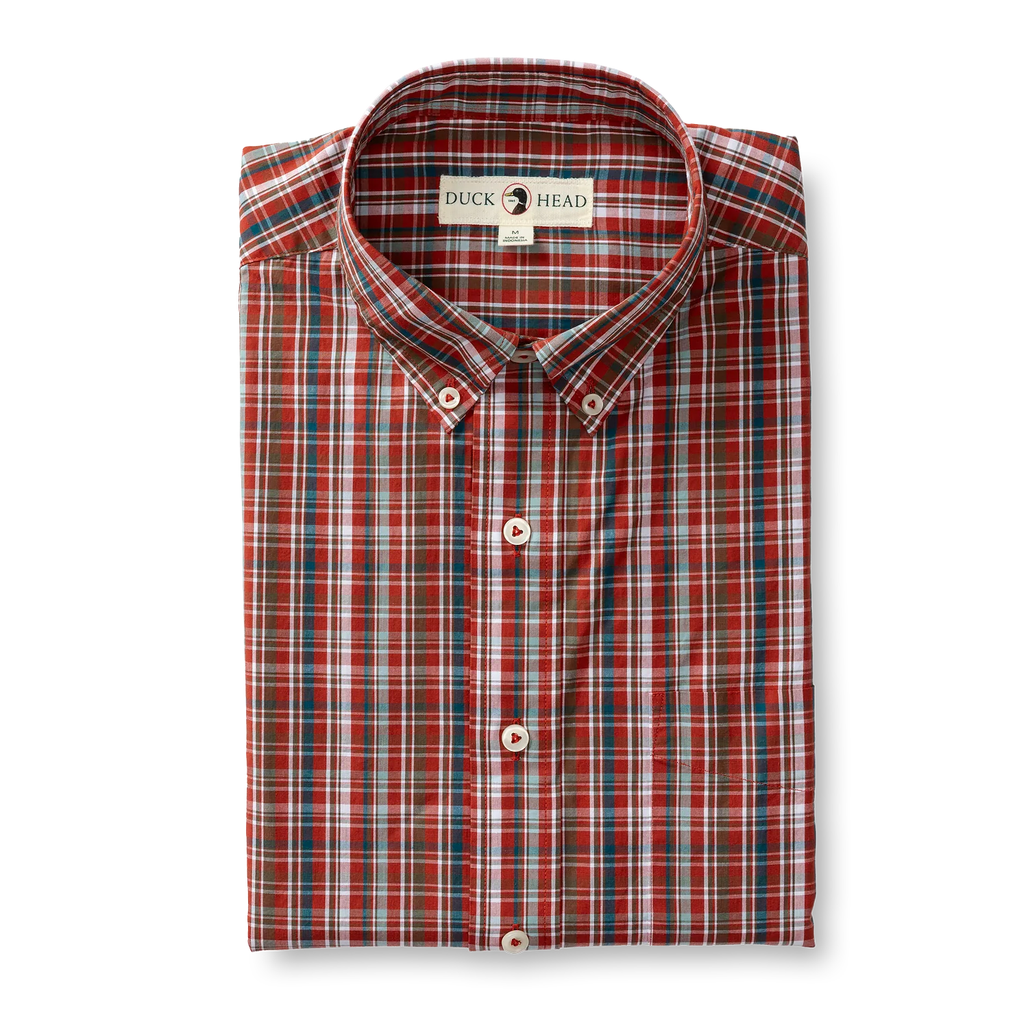 DUCKHEAD Men's Sport Shirt Duck Head Cotton Poplin Sport Shirt || David's Clothing