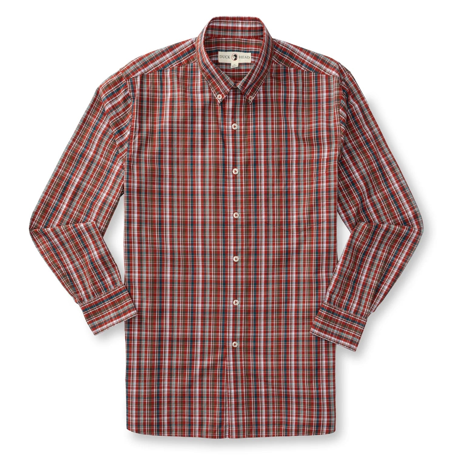 DUCKHEAD Men's Sport Shirt Duck Head Cotton Poplin Sport Shirt || David's Clothing