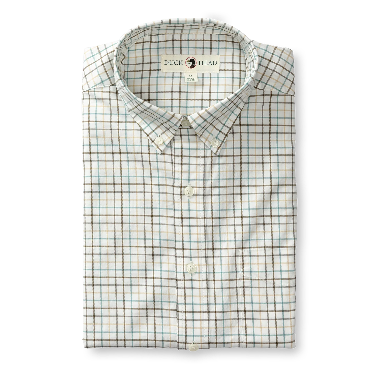 DUCKHEAD Men's Sport Shirt Duck Head Cotton Twill Sport Shirt || David's Clothing