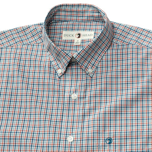 DUCKHEAD Men's Sport Shirt Duck Head Performance Poplin Sport Shirt || David's Clothing 