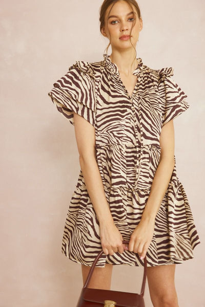 Witchery zebra dress sale