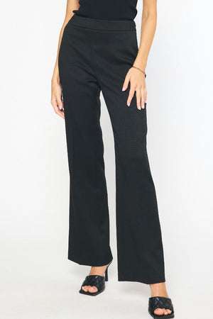 ENTRO INC Women's Pants High Waisted Wide Leg Dress Pants || David's Clothing