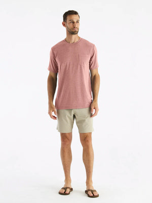 FREE FLY APPAREL Men's Tees Free Fly Men's Bamboo Flex Pocket Tee || David's Clothing