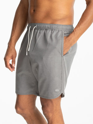 FREE FLY APPAREL Mens Shorts SMOKE / M Free Fly Men's Reverb Short || David's Clothing MRVBS7327