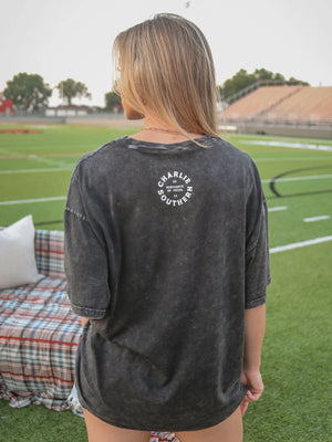 FRIDAY AND SATUR Women's Tee Friday + Saturday Football Season Tee || David's Clothing