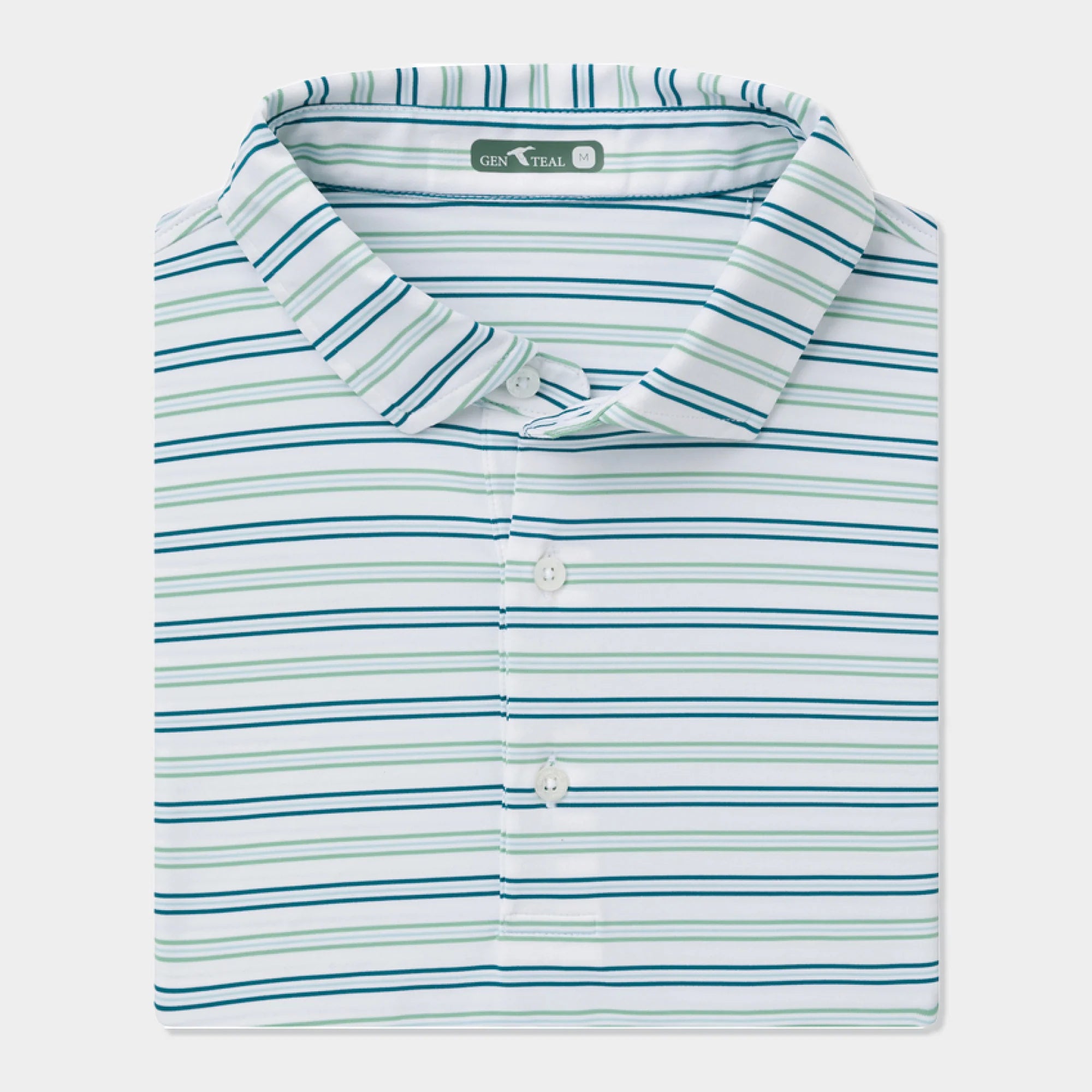 GENTEAL Men's Polo JADEITE / S Genteal Topsail Ecosoft Polo || David's Clothing 4070391