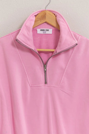 HYFVE INC. Women's Top Half Zip Pullover Sweatshirt || David's Clothing