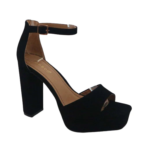 Bamboo chunky store heels