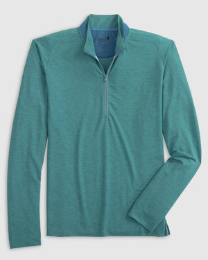 JOHNNIE O Men's Pullover GREEN GRASS / M Johnnie-O Brewer Performance 1/4 Zip Pullover || David's Clothing JMKO100230G