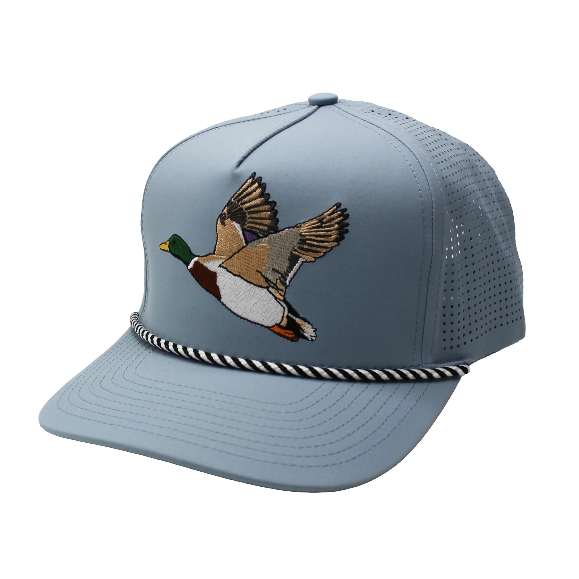 LOCAL BOY OUTFITTERS Men's Hats LIGHT BLUE Local Boy Mallard Perf Rope Hat || David's Clothing L3000287