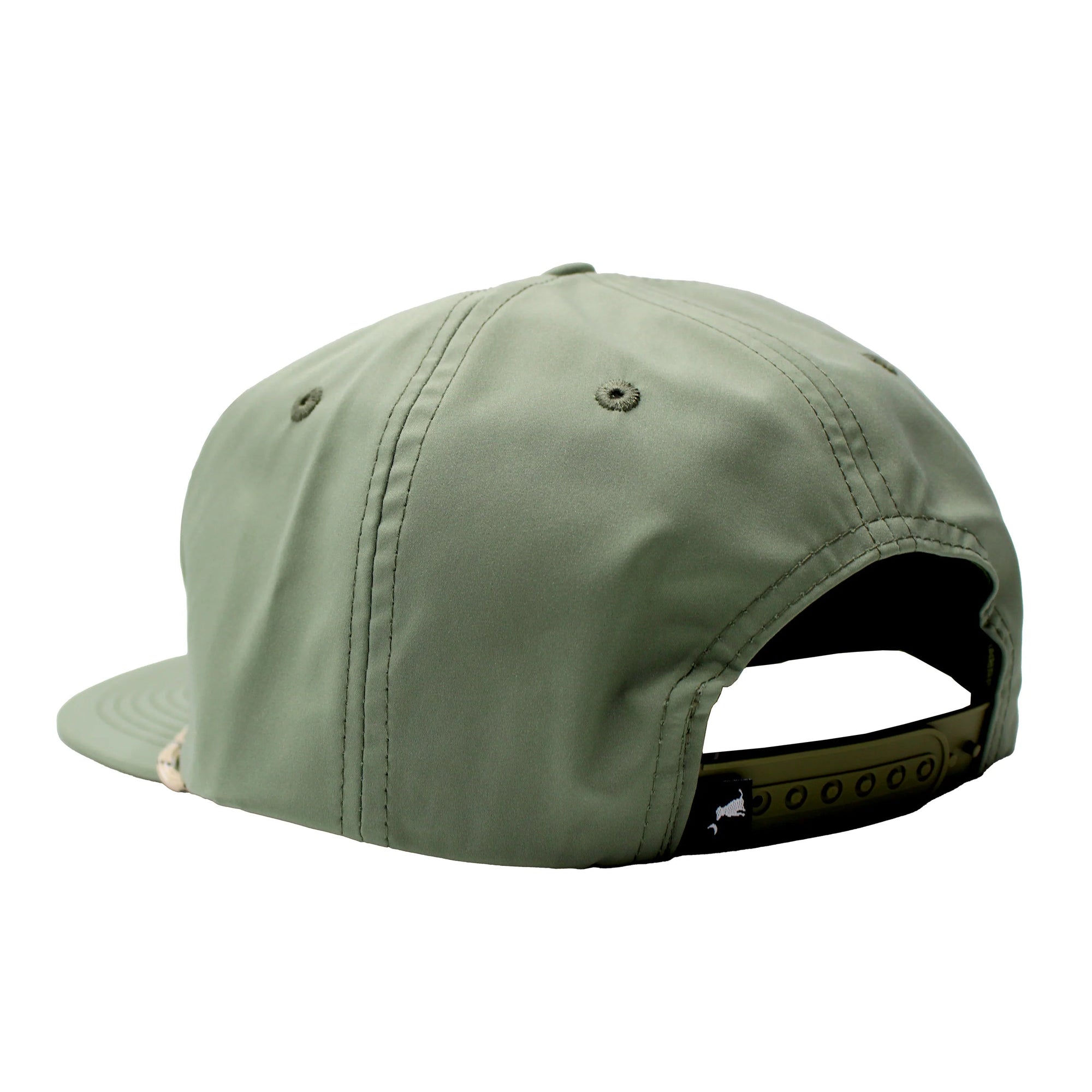 LOCAL BOY OUTFITTERS Men's Hats OLIVE Local boy Canvas Back Flat Brim Hat || David's Clothing L3000292