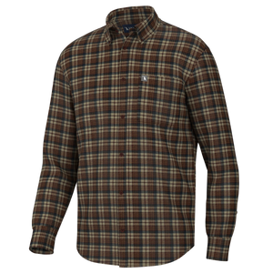 LOCAL BOY OUTFITTERS Men's Sport Shirt Local Boy Grange Stretch Flannel || David's Clothing