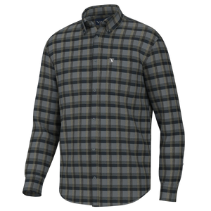 LOCAL BOY OUTFITTERS Men's Sport Shirt Local Boy Shaffer Stretch Flannel || David's Clothing