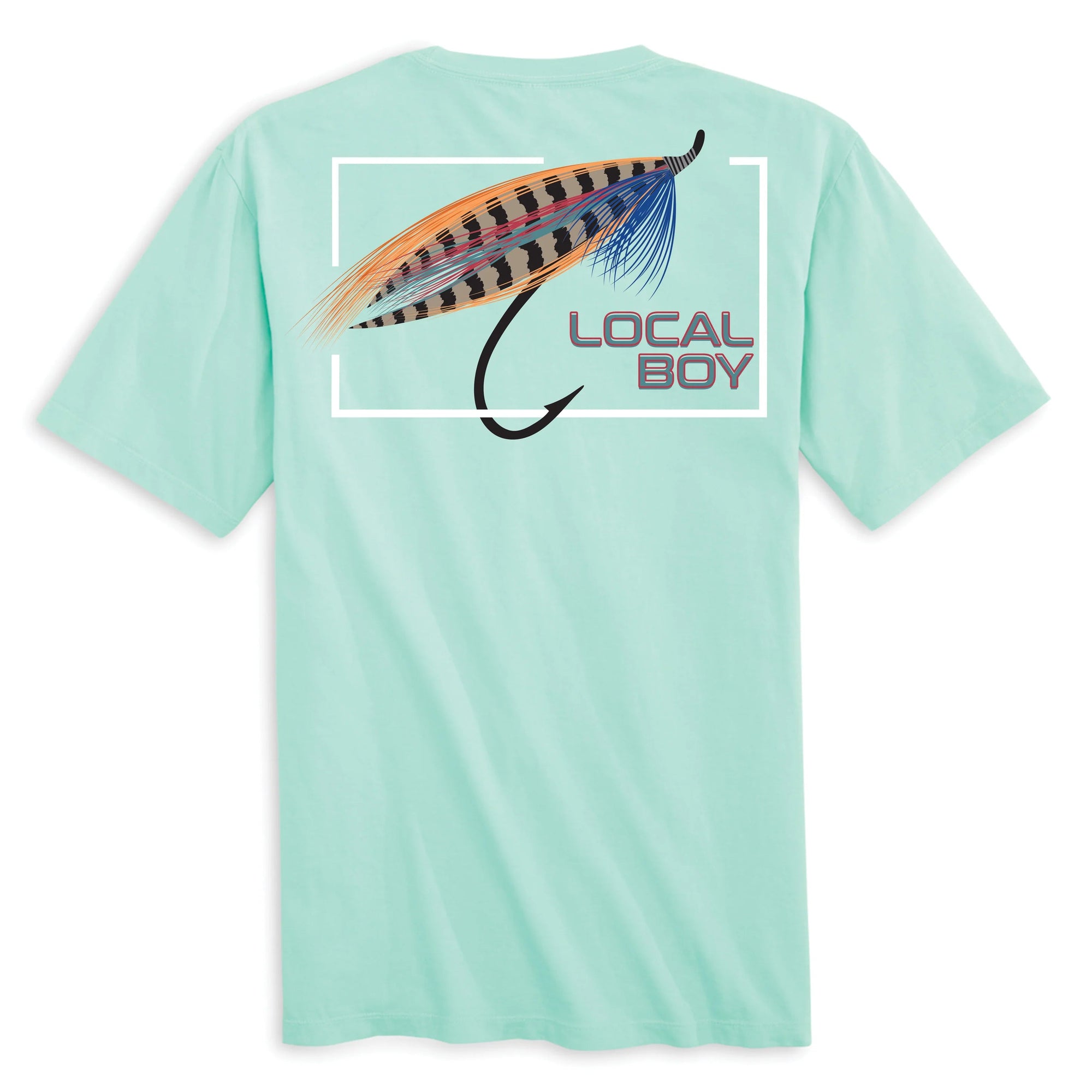 LOCAL BOY OUTFITTERS Men's Tees Local Boy On The Fly T-Shirt || David's Clothing