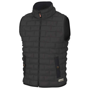 LOCAL BOY OUTFITTERS Mens Jackets CHARCOAL / M Local Boy Brick Quilted Vest || David's Clothing L1300042CHA