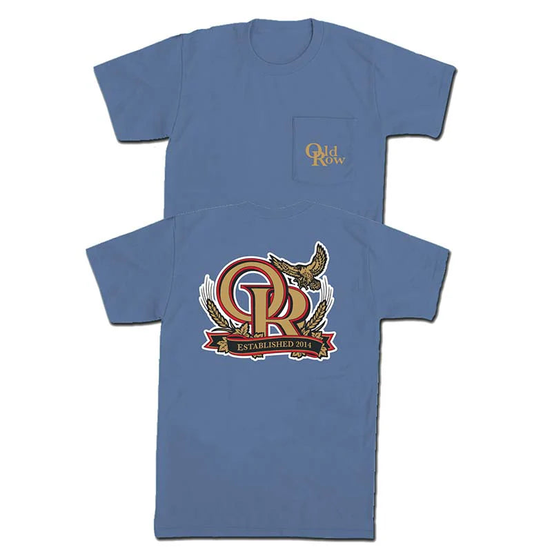 OLD ROW Men's Tees Old Row Midwest Lager Pocket SS T-Shirt || David's Clothing