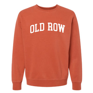 OLD ROW Women's Sweater AMBER / S Old Row Pigment Dyed Premium Crewneck || David's Clothing WROW3282