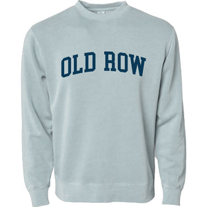 OLD ROW Women's Sweater GREEN / S Old Row Pigment Dyed Premium Crewneck || David's Clothing WROW2560