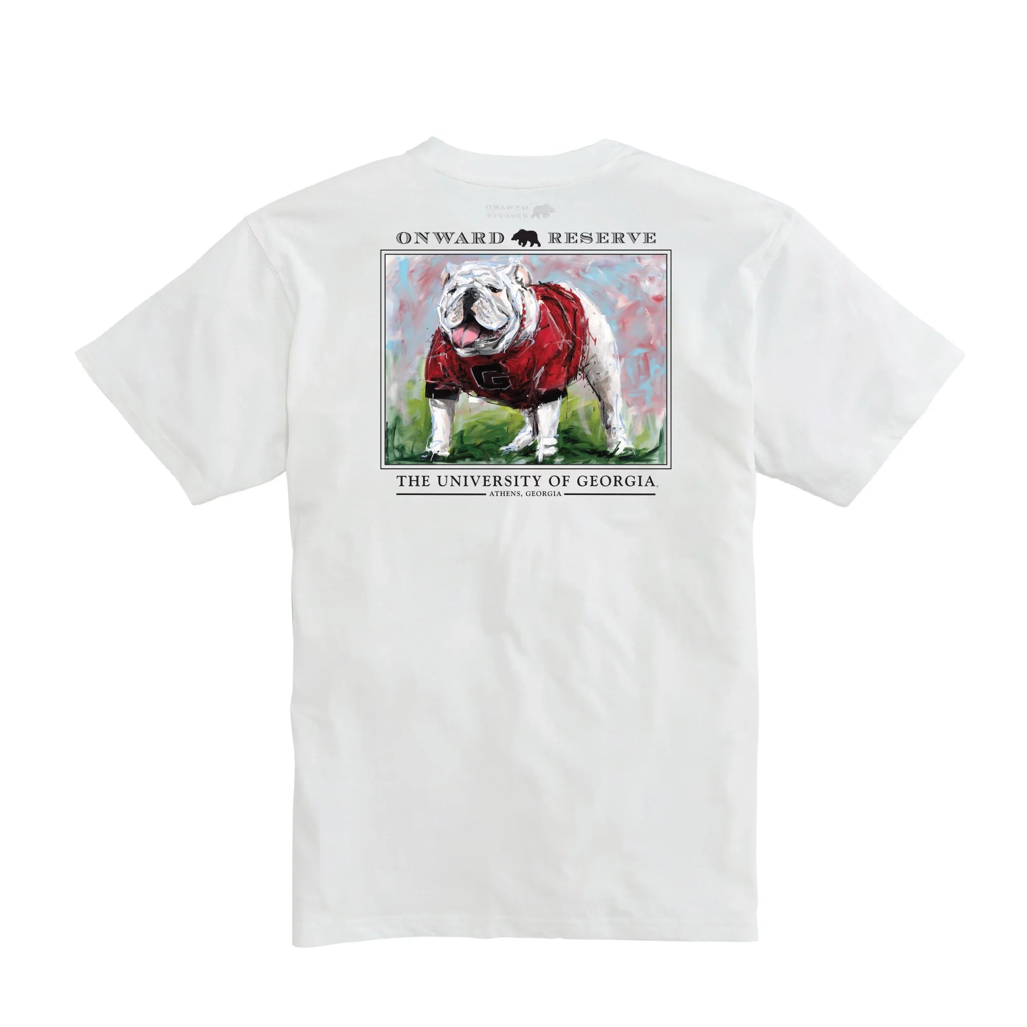 ONWARD RESERVE Men's Tees Onward Reserve Lewis UGA Short Sleeve Tee || David's Clothing