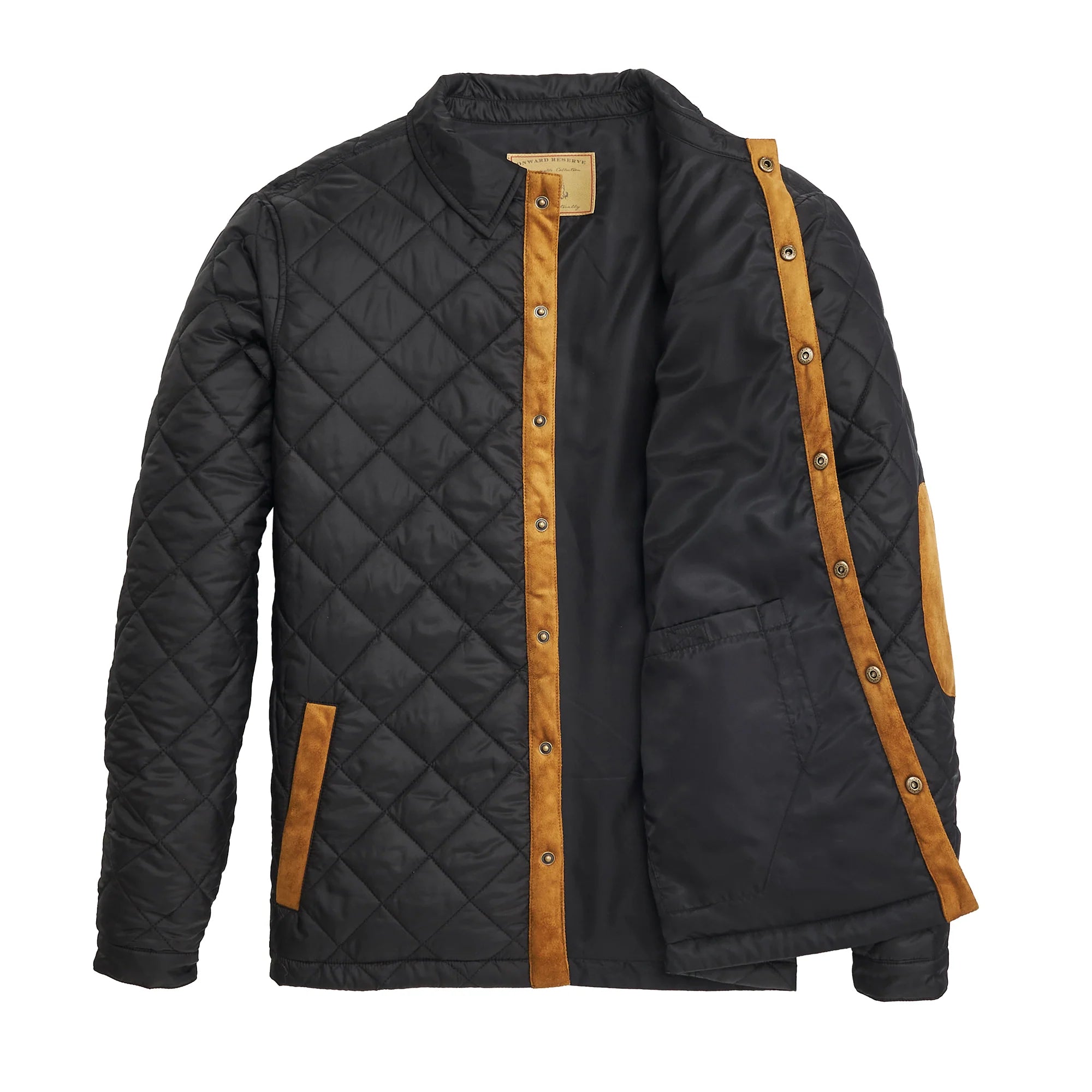 ONWARD RESERVE Mens Jackets Onward Reserve Braswell Jacket - Black || David's Clothing