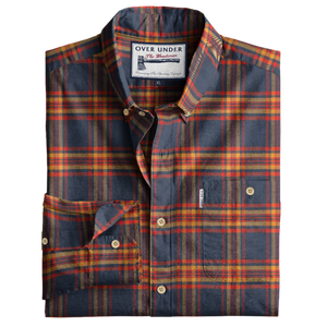 OVER UNDER CLOTHING Men's Sport Shirt Over Under Woodsman Flannel Shirt Highlands || David's Clothing