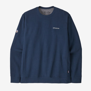 PATAGONIA Men's Pullover LMBE / M Patagonia Fitz Roy Icon Uprisal Crew Sweatshirt || David's Clothing 39667LMBE