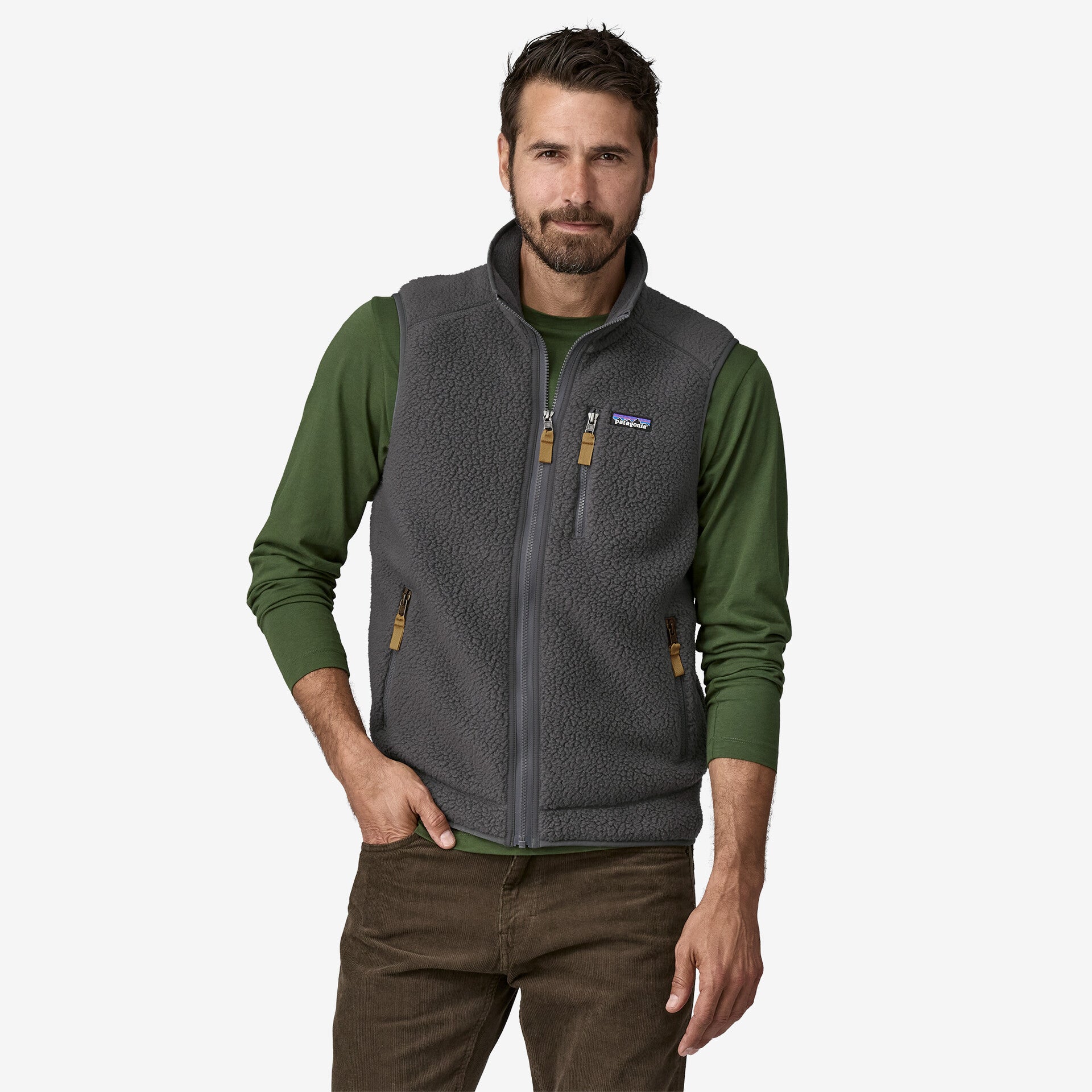 Patagonia mens fleece vest best sale