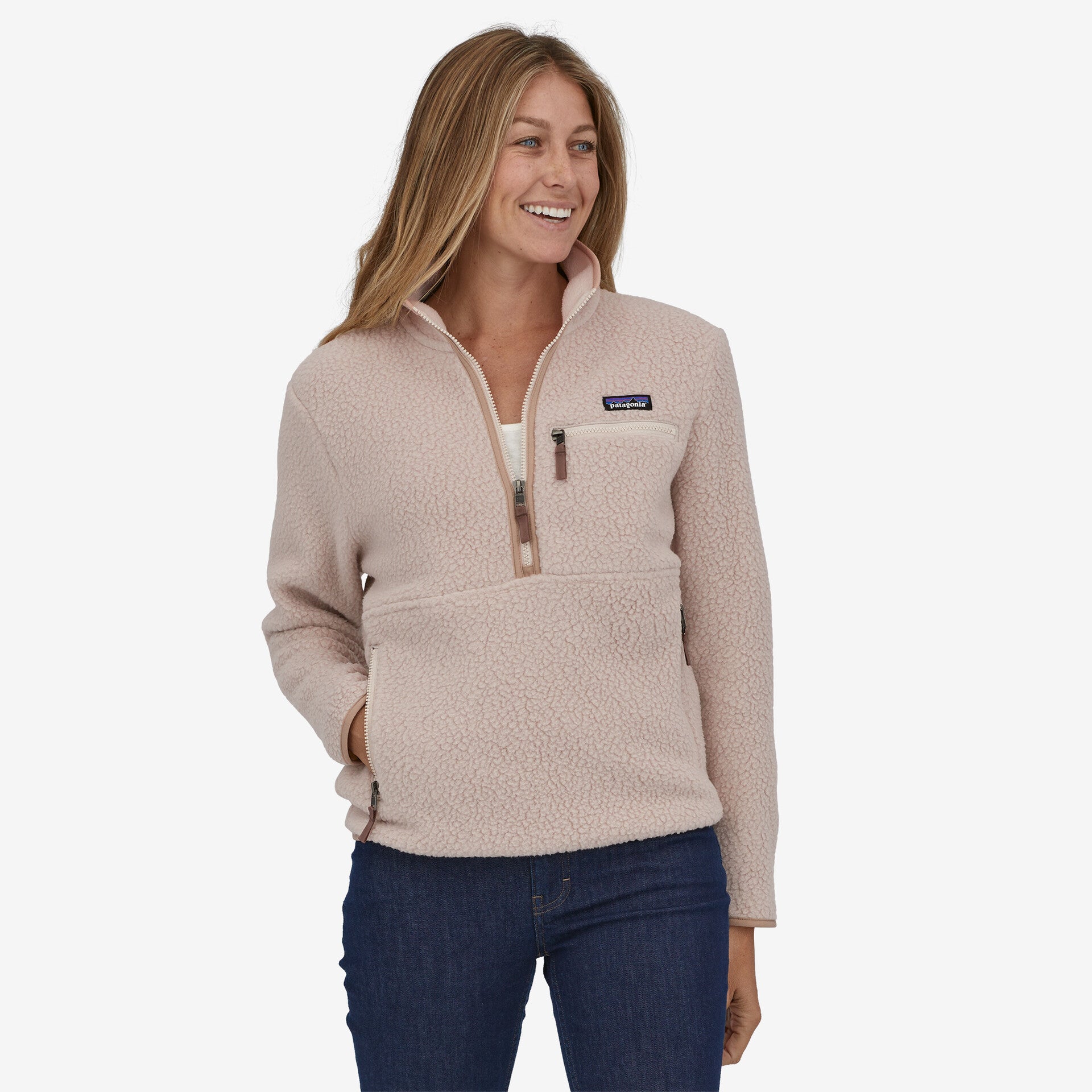 PATAGONIA Women's Pullovers Patagonia Women's Retro Pile Fleece Marsupial || David's Clothing