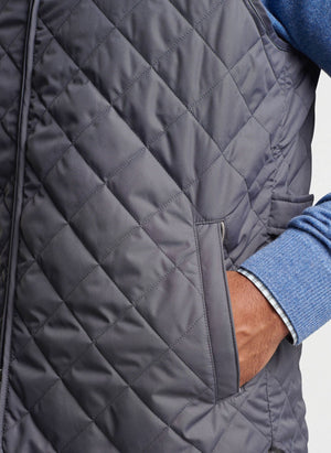 PETER MILLAR Mens Jackets Peter Millar Essex Vest || David's Clothing