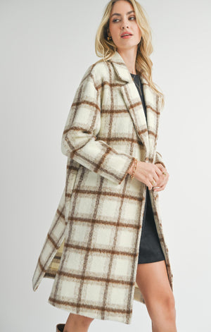 SADIE AND SAGE Women Jackets Sadie And Sage Emily Long Open Front Coat || David's Clothing