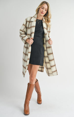 SADIE AND SAGE Women Jackets Sadie And Sage Emily Long Open Front Coat || David's Clothing