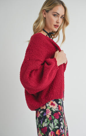 SADIE AND SAGE Women's Sweaters Marley Dolman Sleeve Sweater Cardi || David's Clothing