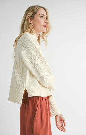 SADIE AND SAGE Women's Sweaters Sadie And Sage Liss Turtleneck Sweater || David's Clothing