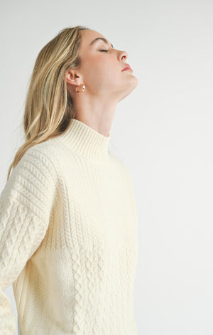 SADIE AND SAGE Women's Sweaters Sadie And Sage Liss Turtleneck Sweater || David's Clothing