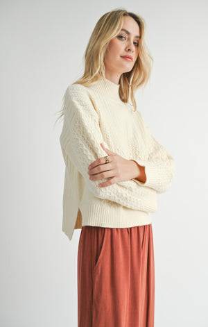 SADIE AND SAGE Women's Sweaters Sadie And Sage Liss Turtleneck Sweater || David's Clothing